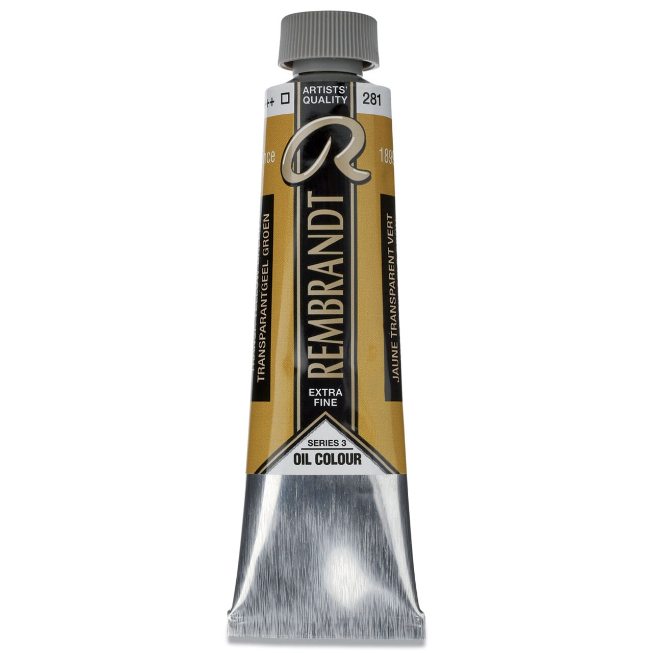 Rembrandt Artists' Oil Color - Transparent Yellow Green, 40 ml tube